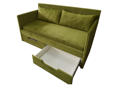 Łóżko zielone 1