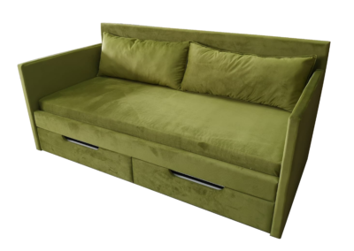 Łóżko zielone 2